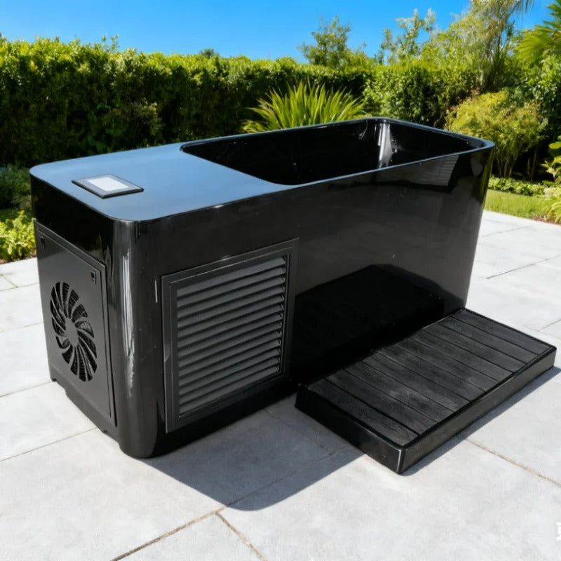 2025 New Arrival Cold Plunge Pool Cold Plunge Acrylic All in One Ice Bath Tub With Chiller Ice Bath Recovery Machine With Cover